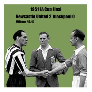 1951 FA Cup Final Card