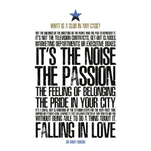 Bobby Robson What Is A Club Quote Card