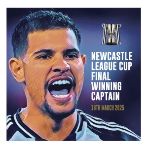 Newcastle United League Cup Winners 2025 Bruno Captain Card