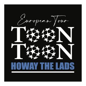 European Tour Toon Toon Howay The Lads Card