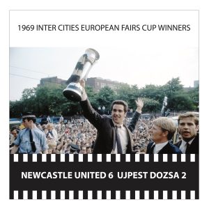 Newcastle United Fairs Cup Winners Card