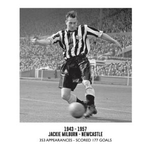 Jackie Milburn Card