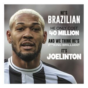 Joelinton He's Brazilian Card