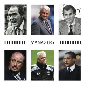 Newcastle United Managers Card