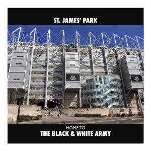 Newcastle SJP Home To The Black & White Army Card
