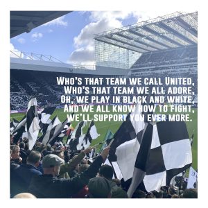 Who's That Team We Call United Card